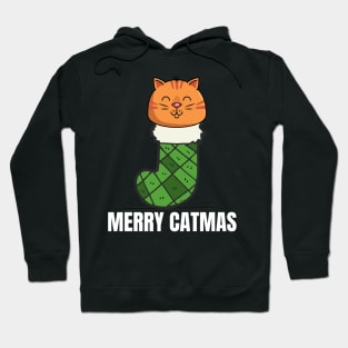 ChristmasCat Merry Catmas Hoodie